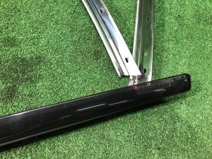 Window deflectors SUBARU LEGACY OEM 63531AE020 63531AE030 BH5 2000 BLUE 95H