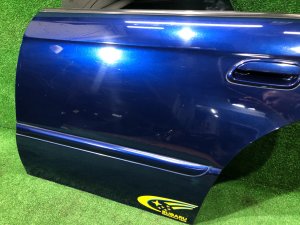 Дверь задняя левая SUBARU LEGACY OEM 60400AE410 BH5 2000 BLUE 95H