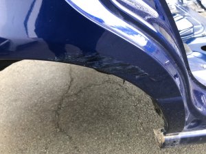 右后翼子板 SUBARU LEGACY OEM 51410AE140 BH5 2000 BLUE 95H