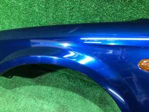 左フロントフェンダー SUBARU LEGACY OEM 57120AE011 BH5 2000 BLUE 95H