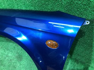 左フロントフェンダー SUBARU LEGACY OEM 57120AE011 BH5 2000 BLUE 95H