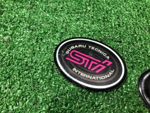 Emblem sti SUBARU LEGACY OEM 12345678 BH5 2000 BLUE 95H