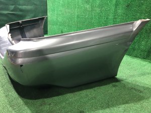 リアバンパー SUBARU LEGACY LANCASTER OEM 57703AE080MQ BHE BH9 2002 SILVER/GREY 1U2