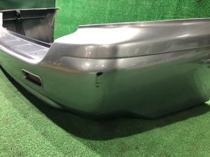 リアバンパー SUBARU LEGACY LANCASTER OEM 57703AE080MQ BHE BH9 2002 SILVER/GREY 1U2
