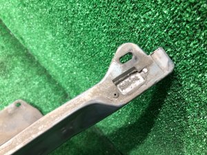 リアバンパー SUBARU LEGACY LANCASTER OEM 57703AE080MQ BHE BH9 2002 SILVER/GREY 1U2