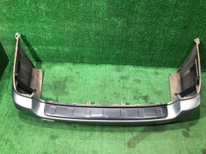 リアバンパー SUBARU LEGACY LANCASTER OEM 57703AE080MQ BHE BH9 2002 SILVER/GREY 1U2