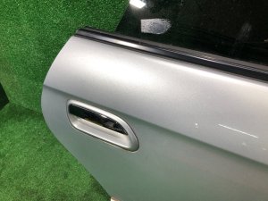 ประตูหลังขวา SUBARU LEGACY LANCASTER OEM 60400AE420 BHE BH9 2002 SILVER/GREY 1U2