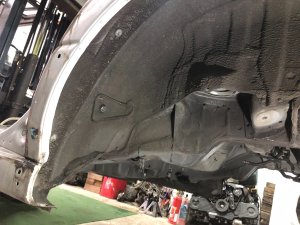 Rear body section Rear Cut SUBARU LEGACY LANCASTER OEM 51410AE160 51410AE170 52122AE100 BHE BH9 2002 SILVER/GREY 1U2