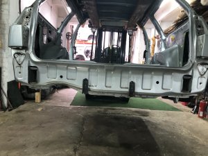 Rear body section Rear Cut SUBARU LEGACY LANCASTER OEM 51410AE160 51410AE170 52122AE100 BHE BH9 2002 SILVER/GREY 1U2