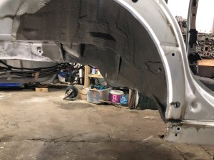 Rear body section Rear Cut SUBARU LEGACY LANCASTER OEM 51410AE160 51410AE170 52122AE100 BHE BH9 2002 SILVER/GREY 1U2