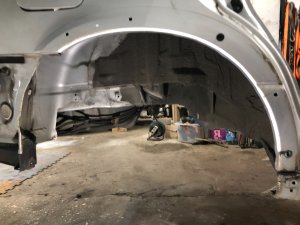 Rear body section Rear Cut SUBARU LEGACY LANCASTER OEM 51410AE160 51410AE170 52122AE100 BHE BH9 2002 SILVER/GREY 1U2