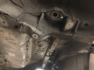 Rear body section Rear Cut SUBARU LEGACY LANCASTER OEM 51410AE160 51410AE170 52122AE100 BHE BH9 2002 SILVER/GREY 1U2