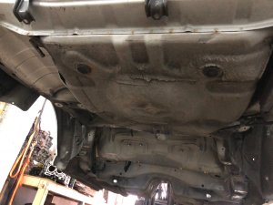 Rear body section Rear Cut SUBARU LEGACY LANCASTER OEM 51410AE160 51410AE170 52122AE100 BHE BH9 2002 SILVER/GREY 1U2