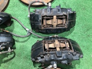 Brake calipers with discs BREMBO SUBARU WRX STI OEM 26292FG011, 26292FG001, 26692FG031, 26692FG021 VAB VAG VA 2015 EJ20Y MT6