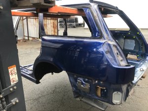 Задняя часть rear Cut SUBARU LEGACY OEM 51410AE150 51410AE140 52122AE100 BH5 2000 BLUE 95H