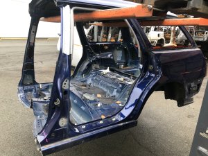 Задняя часть rear Cut SUBARU LEGACY OEM 51410AE150 51410AE140 52122AE100 BH5 2000 BLUE 95H