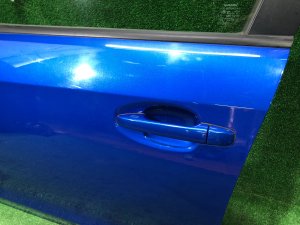 左フロントドア SUBARU WRX STI OEM 60009VA0109P VAB VAG VA 2015 Blue Pearl K7X