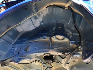 リアボディセクション Rear Cut SUBARU WRX STI OEM 52401VA0119P, 52129VA0009P, 51439VA0029P, 51439VA0129P VAB VAG VA 2015 Blue Pearl K7X