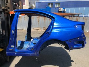 Sección trasera de la carrocería Rear Cut 52401VA0119P, 52129VA0009P, 51439VA0029P, 51439VA0129P SUBARU WRX STI