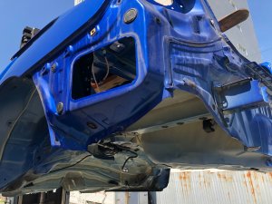 リアボディセクション Rear Cut SUBARU WRX STI OEM 52401VA0119P, 52129VA0009P, 51439VA0029P, 51439VA0129P VAB VAG VA 2015 Blue Pearl K7X