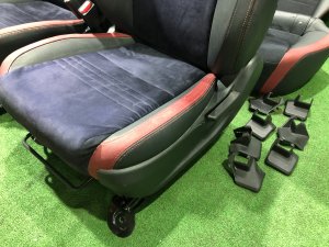 Комплект сидений SUBARU WRX STI OEM 64016VA140VH, 64016VA130VH, 64220VA010VH VAB VAG VA 2015 Blue Pearl K7X