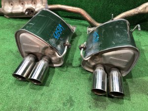 Бочки глушителя + средняя часть SUBARU WRX STI OEM 44200VA000, 44300VA010, 44300VA000 VAB VAG VA 2015 EJ20Y MT6