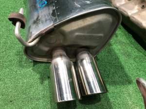 Бочки глушителя + средняя часть SUBARU WRX STI OEM 44200VA000, 44300VA010, 44300VA000 VAB VAG VA 2015 EJ20Y MT6