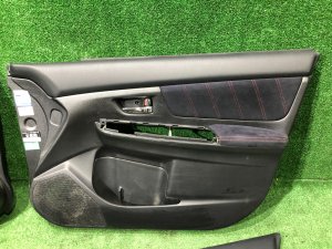 Door trim panels SUBARU WRX STI OEM 94212VA040VH, 94212VA050VH, 94222VA050VH, 94222VA040VH VAB VAG VA 2015 Blue Pearl K7X