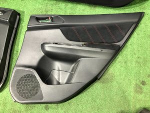 Door trim panels SUBARU WRX STI OEM 94212VA040VH, 94212VA050VH, 94222VA050VH, 94222VA040VH VAB VAG VA 2015 Blue Pearl K7X