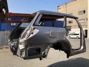 Secção traseira da carroçaria Rear Cut SUBARU OUTBACK OEM 51490AG0309P, 51490AG0209P BPE 2008 Silver Metallic C6Z
