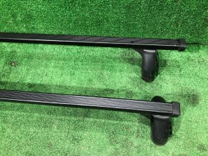 Barras transversais de tejadilho Mont Blanc SUBARU LANCASTER OEM 91151AE040MV 91151AE050MV BHE 2002 SILVER/GREY 1U2