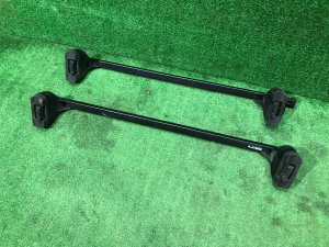 Barras transversais de tejadilho Mont Blanc SUBARU LANCASTER OEM 91151AE040MV 91151AE050MV BHE 2002 SILVER/GREY 1U2
