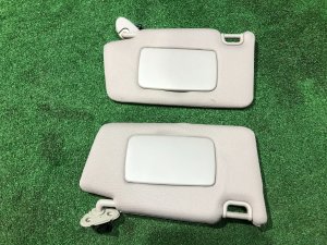 サンバイザー SUBARU OUTBACK OEM 92011AG130OR, 92011AG140OR BPE 2008 Silver Metallic C6Z