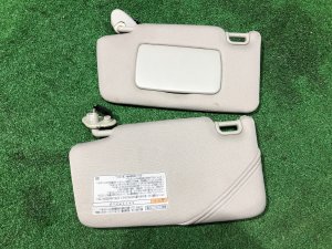サンバイザー SUBARU OUTBACK OEM 92011AG130OR, 92011AG140OR BPE 2008 Silver Metallic C6Z