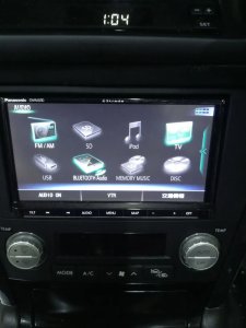 Auto-rádio Panasonic CN-RA03D 12345678 SUBARU OUTBACK