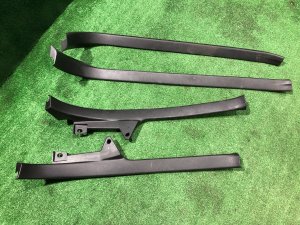 Sill trims SUBARU OUTBACK OEM 94060AG260, 94060AG270, 94061AG160, 94061AG170 BPE 2008 Silver Metallic C6Z