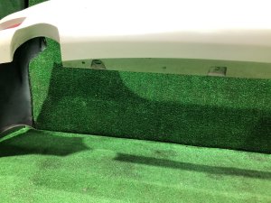 Rear bumper SUBARU LEGACY OEM 57703AJ010WU, 57704AJ010 BMG BM9 BM 2013 White Pearl 37J