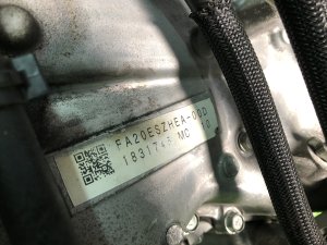 Двигатель FA20ESZHEA SUBARU LEGACY OEM 10100BW720 BMG BM9 BM 2013 FA20E CVT