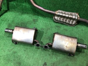 Muffler canisters + средняя часть SUBARU LEGACY OEM 44300AJ541, 44200AJ050, 44300AJ531 BMG BM9 BM 2013 FA20E CVT