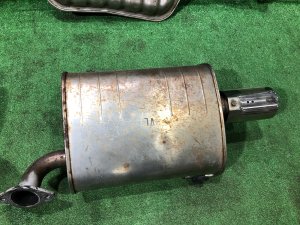 Muffler canisters + средняя часть SUBARU LEGACY OEM 44300AJ541, 44200AJ050, 44300AJ531 BMG BM9 BM 2013 FA20E CVT
