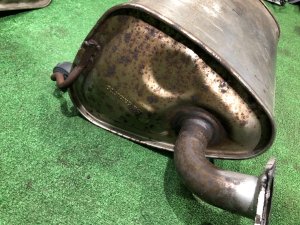 Muffler canisters + средняя часть SUBARU LEGACY OEM 44300AJ541, 44200AJ050, 44300AJ531 BMG BM9 BM 2013 FA20E CVT