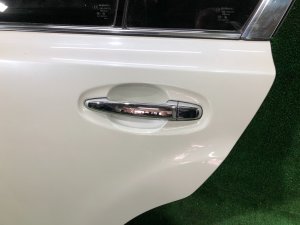 Puerta trasera izquierda SUBARU LEGACY OEM 60409AJ0349P BMG BM9 BM 2013 White Pearl 37J