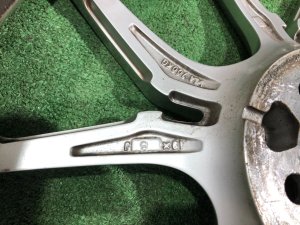 Wheel rims R19 8J 5x100 +50 RAYS Gram Lights 57FXX SUBARU LEGACY OEM 28111AJ200 BMG BM9 BM 2013