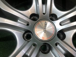 Wheel rims R19 8J 5x100 +50 RAYS Gram Lights 57FXX SUBARU LEGACY OEM 28111AJ200 BMG BM9 BM 2013