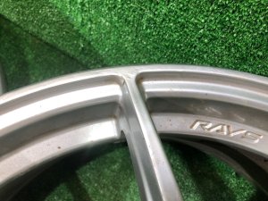 Wheel rims R19 8J 5x100 +50 RAYS Gram Lights 57FXX SUBARU LEGACY OEM 28111AJ200 BMG BM9 BM 2013