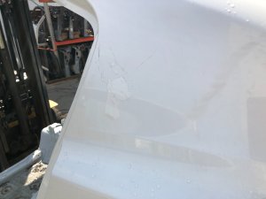 Left rear fender SUBARU LEGACY OEM 51439AJ0509P BMG BM9 BM 2013 White Pearl 37J