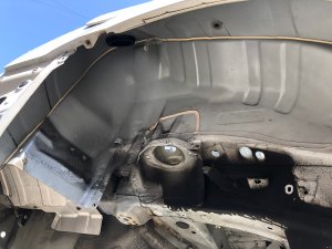 Guarda-lamas traseiro direito SUBARU LEGACY OEM 51439AJ0409P BMG BM9 BM 2013 White Pearl 37J