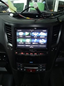 Radio Panasonic CN-L880LED SUBARU LEGACY OEM 123456789 BMG BM9 BM 2013