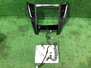 Moldura do rádio с ИОНИЗАТОРОМ nano e SUBARU LEGACY OEM 66064AJ140 BMG 2013 White Pearl 37J