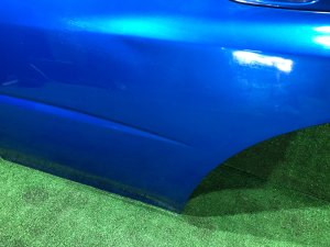 Puerta trasera izquierda SUBARU IMPREZA OEM 60409FE050 GDA, GDB, GD 2002 Blue 02C